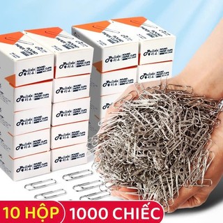 Ghim vòng kẹp giấy kim loại đa màu pastel văn phòng học sinh giữ giấy tờ gọn gàng tiện ích đẹp