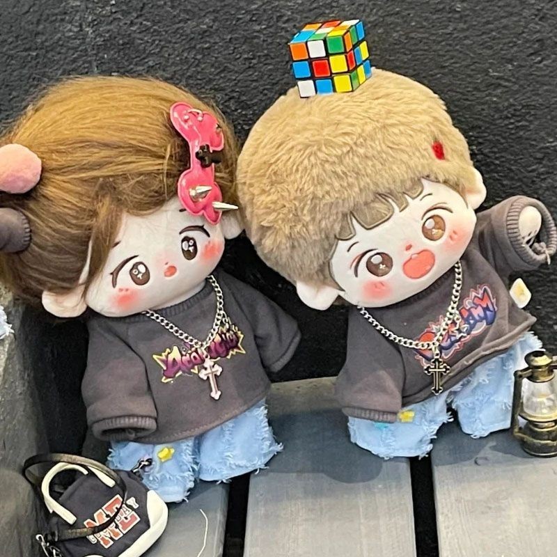 20cm cm Cotton Búp Bê Quần Áo Mỹ Retro Thể Thao Bộ Áo Búp Bê Trang Phục Giá Rẻ Quần Áo Cho Bé