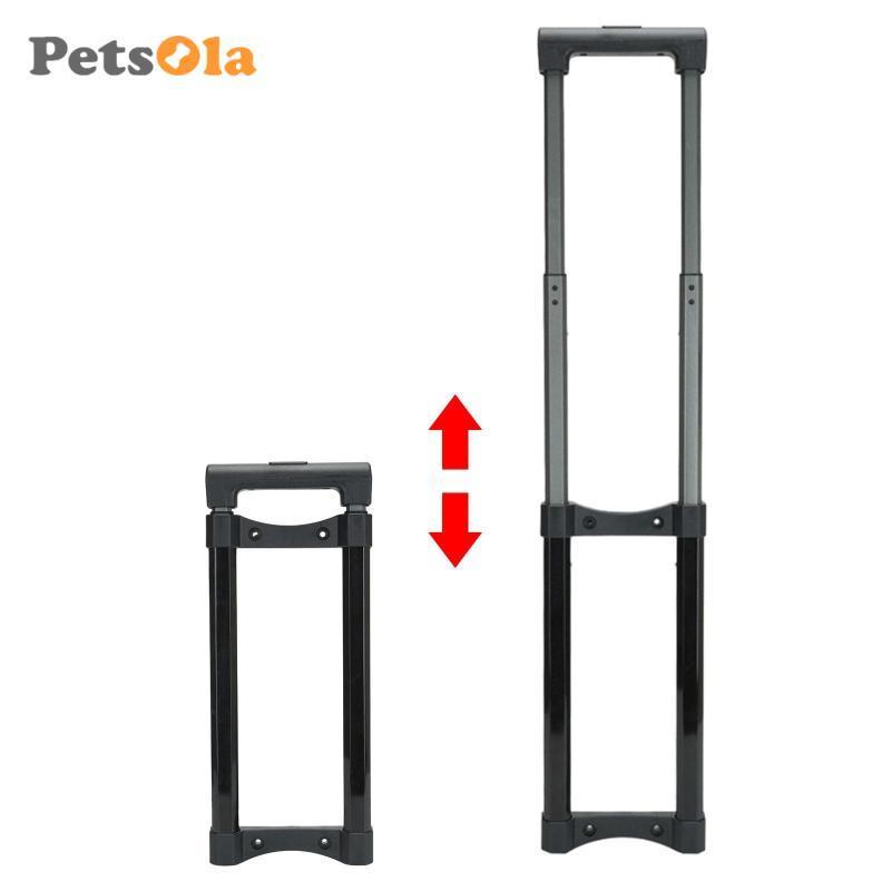 Tay cầm bằng kính thiên văn thay thế Phụ kiện du lịch chuyên nghiệp Màu đen Thanh kéo kim loại chắc chắn Chiều dài 82cm