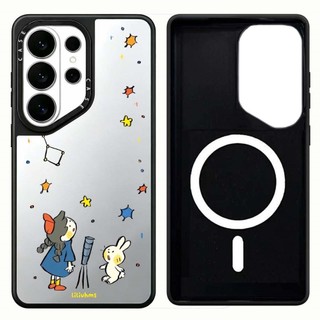 Ốp lưng Phone Case For cứng gương thỏ từ tính cho Samsung Galaxy S26 25 24 23 UItra S26 25 24 23 Plus Vỏ bảo vệ chống sốc