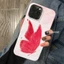 Ốp Điện Thoại QYJS Bướm Đỏ Thích Hợp Cho IPhone 7 8 PLUS 11 12 PRO 17 AIR 16 15 14 13 ProMax XR XSMAX Phim Vỏ Cứng Bán Chạy