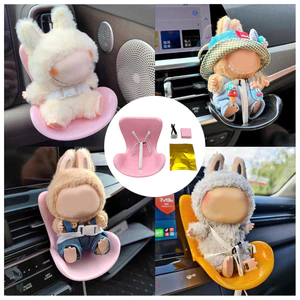 Ghế An Toàn Búp Bê Ô Tô Trang Trí Cho Labububu Trang Trí Ghế Sofa Cho Ô Tô Điều Hòa Lỗ Thông Hơi Để Trang Trí Xe Hơi