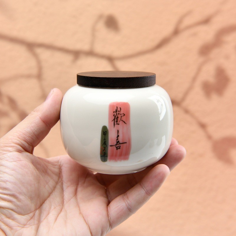 HŨ GỐM SỨ MINI ĐỰNG TRÀ – PHONG CÁCH TRUNG HOA TINH TẾ