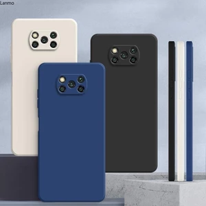 Tpu mềm cho Ốp lưng Poco X3 Pro màu trơn Poco X3 NFC Vỏ bảo vệ silicon chống rơi màu trơn đơn giản