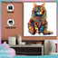 < Pluscloth > Đồ chơi xếp hình động vật bằng gỗ 3D – Ghép hình cắt chính xác, màu sắc tươi sáng, hình dạng độc đáo, Câu đố giáo dục tương tác giữa cha mẹ và con cái dành cho người lớn Trẻ em, Quà tặng hoàn hảo cho gia đình