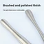 Cocktail Muddler Thép không gỉ có rãnh hiệu quả Đầu mài Nylon Sân sau Tiệc BBQ