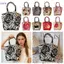 Túi Đeo Vai SAIA, Túi Xô Dệt Kim Dung Tích Lớn Hoạt Hình, Thời Trang Dệt Vòng Khóa Handmade Túi Đeo Tay Nữ Bé Gái