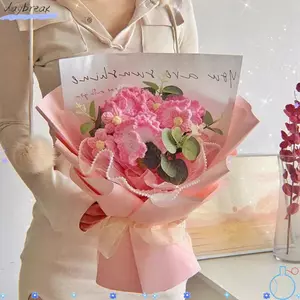 DAYBREAK Đan Hoa, Hoa Cẩm Thạch Ngày Của Mẹ Móc Hoa, Bàn Sáng Tạo Trang Trí Hoa Bó Hoa Hình Trái Tim Handmade Bó Hoa Trang Trí Nhà