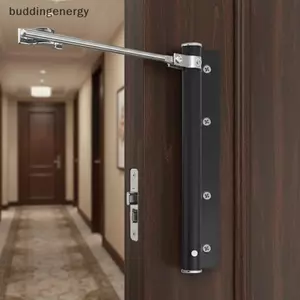 {BUDDI} Hệ thống cửa xoay đóng cửa tự động bằng hợp kim nhôm Cơ chế có thể gập lại để an toàn Dễ dàng đóng lại Ngôi nhà thương mại có thể điều chỉnh {buddingenergy}