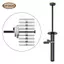 Pin xếp cân cho máy tập thể dục Phụ kiện tập thể dục mở rộng bằng thép chắc chắn để tập luyện sức mạnh tại nhà