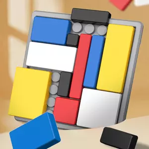 Trẻ Em Logic Huấn Luyện Tư Duy Xếp Hình Đồ Chơi Đốt Não Thử Thách Hoạt Động Trí Tuệ Khối Ghép Hình Trò Chơi saixit2vn