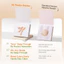 【Roshy】Giấy trộn trang điểm dùng một lần giấy thử son môi không thấm dầu bền 100 tờ. dễ mang theo không thấm nước