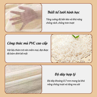 Tấm Lót Chống Trượt Silicon Đa Năng MAISON, Thảm Lót Cố Định Thảm, Ga Giường, Đệm Ghế, Sofa Bám Dính Tốt