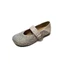 Mùa Hè Phong Cách Mới Kim Cương Giả Slip-On Nữ Baotou Thời Trang Thoải Mái Mùa Hè Giày Đơn Giản Phù Hợp Với Giày Đơn Giản HKGX