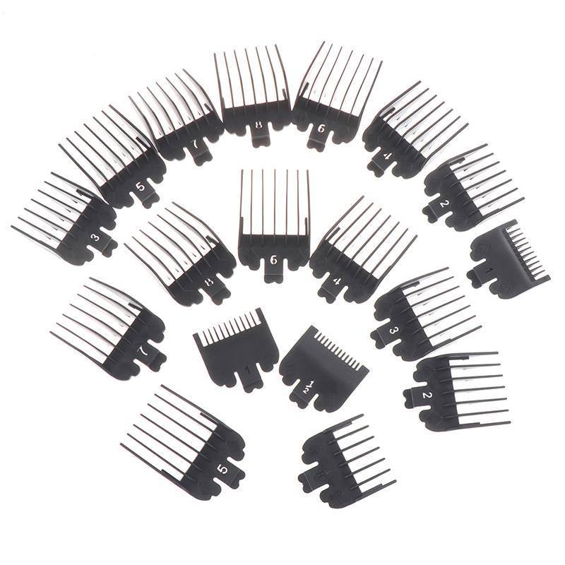 HFSHY 8 / 10 Cái 1.5-25mm Đa Năng Cắt Tóc Giới Hạn Lược Hướng Dẫn Giới Hạn Lược Tông Đơ Bảo Vệ Đính Kèm Dụng Cụ Làm Tóc Chuyên Nghiệp VN