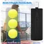 Túi Pickleball DAYBREAK, Túi đựng bóng tennis chống nước di động, Đa năng cao cấp với móc kim loại Giữ 3 chiếc Túi Paddleball Paddleball Phụ kiện quần vợt