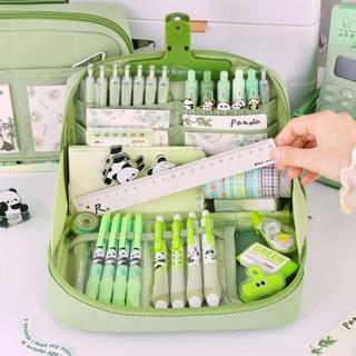 FILL Pencil, Túi đựng bút dây kéo tròn mở lớn 90 độ, Túi đựng bút dung tích lớn 12 lớp đa chức năng Đồ dùng văn phòng trường học