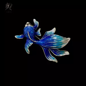 HNKMP Trâm Cài Cá Vàng Phong Cách Trung Hoa Tinh Tế,Corsage Sang Trọng,Quà Tặng Perfect Cho Bé Gái