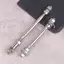 Trục mang xe đạp trước và sau, chắc chắn với kích thước 180mm cho phần sau và 140mm cho phần trước, thiết kế đẹp mắt.
