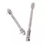 Trục mang xe đạp trước và sau, chắc chắn với kích thước 180mm cho phần sau và 140mm cho phần trước, thiết kế đẹp mắt.