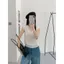 Áo Vest Dệt Kim Ren Cổ Chữ V Phong Cách Phương Tây - Mềm Mại Cho Các Bước Chân