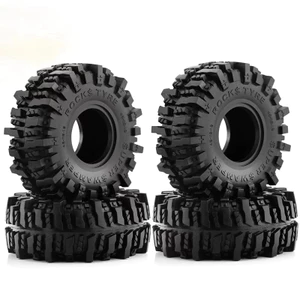 4 118 * 45mm 1.9 Lốp Xe Bánh Xích Cao Su 1.9 Lốp Bên Trong Đen Lốp Bọt inser Cho Trục SCX10 II III Traxxas TRX4 Redcat Gen 8 Gen7 RC4WD