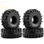 4 118 * 45mm 1.9 Lốp Xe Bánh Xích Cao Su 1.9 Lốp Bên Trong Đen Lốp Bọt inser Cho Trục SCX10 II III Traxxas TRX4 Redcat Gen 8 Gen7 RC4WD