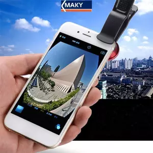 Điện thoại di động MAKY 3In1 Mắt cá + Góc rộng + Ống kính máy ảnh Macro cho điện thoại di động đa năng VN