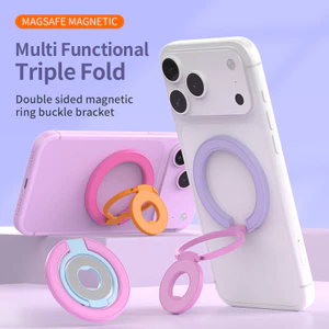 Cho Điện Thoại Di Động Cầm Hai Mặt Từ Nhẫn Giá Đỡ Điện Thoại Di Động Đứng Phụ Kiện Điện Thoại Hỗ Trợ Điện Thoại Grip Tok