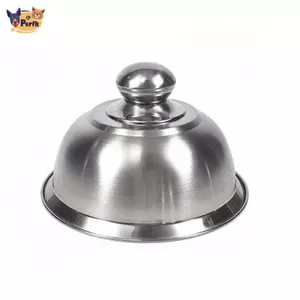 Chảo Nắp Nấu Ăn Mái Vòm Thép Nắp Burger Phụ Kiện Hấp Cho Máy Làm Hamburger Và Nướng