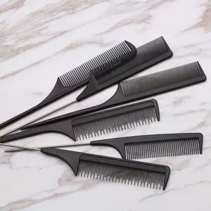 【Roshy】Lược làm tóc Lược uốn tóc Lược đuôi thép Lược cắt tóc Lược gia dụng Lược đuôi nhọn