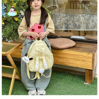 Balo thỏ dễ thương cho bé gái – Nhẹ nhàng, mini tiện lợi, phù hợp đi học mẫu giáo