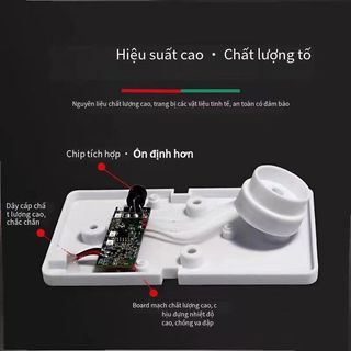 【vạn】Còi hú cảnh báo 12V, hoạt động ổn định 9V đến 15V, đèn chớp và còi đồng bộ, dùng trong hệ thống báo động dân dụng.