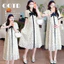Đầm bà bầu mùa hè thiết kế nơ style Hàn Quốc