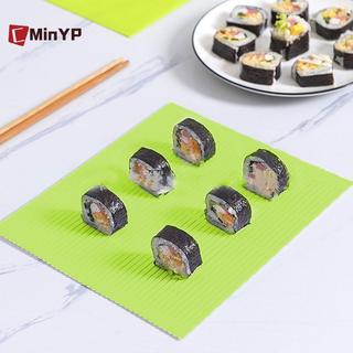 CMinYP DIY Silicone Sushi Con Lăn Thảm Có Thể Giặt Được Tái Sử Dụng Cuộn Sushi Khuôn Thảm DIY Thực Phẩm Cán Cơm Cán Máy Làm Bánh Cuộn Miếng Lót Vinh Quang