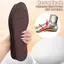 1 / 3 / 5 cặp Đế Massage bấm huyệt bằng than tre ngải cứu, Công nghệ kiểm soát mùi và hấp thụ mồ hôi, Thiết kế nỉ thoáng khí