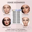 Lấy cảm hứng từ lông mi giả tự nhiên Cụm đơn C Curl Sợi tổng hợp Nhẹ mặc thoải mái