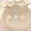 YEI Nhẫn rốn bụng dáng dangling gothic, steel zircon tinh tế, phụ kiện gợi cảm mới