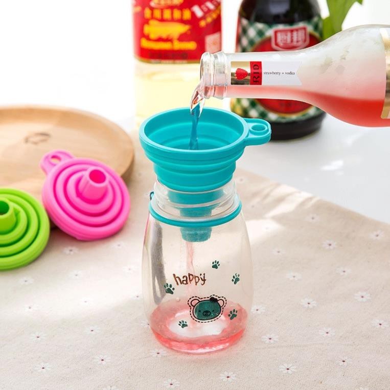 Phễu Gấp Gọn Đa Năng - Phễu Mini Chiết Chất Lỏng/ Mỹ Phẩm / Nước Hoa / Dầu Ăn / Gia Vị