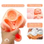 🌤️COD🌤️Khuôn silicon làm đá viên, họa tiết bông hồng,Khuôn thạch 4 viên có nắp đậy xinh xăn cute trang trí