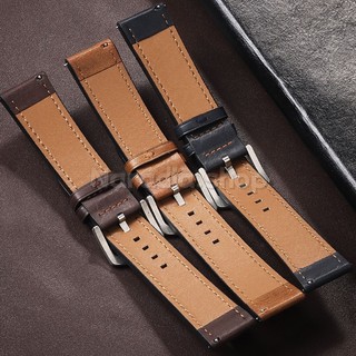 Phát hành nhanh Băng đô da thật 20 / 22mm dành cho doanh nghiệp Dây đeo đồng hồ da bò dành cho nam nữ Vòng tay thay thế