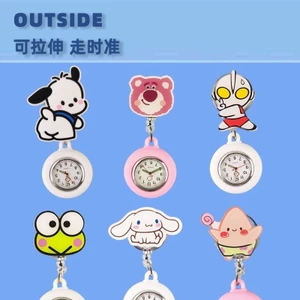 Hoạt Hình Y Tá Đồng Hồ Nữ Sinh Kỳ Thi Kéo Có Thể Thu Vào Bệnh Viện Cô Gái Dễ Thương Ngực Đồng Hồ Bỏ Túi Đồng Hồ Dạ Quang