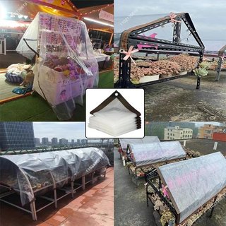 Bạt PE trong suốt Tấm che mưa không thấm nước Tấm trong suốt Mái che Lều ngoài trời