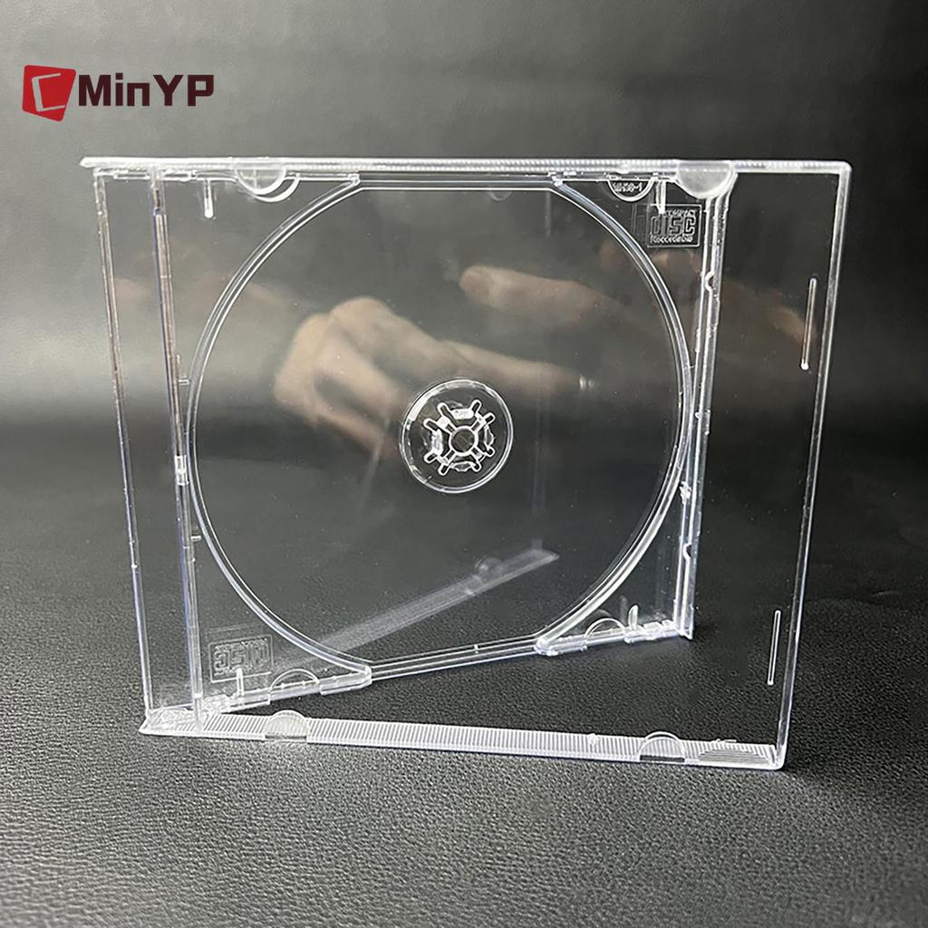 CMinYP Nhựa Trong Suốt Đĩa Đơn Hộp Đựng CD CD CD CD Thiên Tính Đĩa DVD Hộp Bảo Quản Hộp Sắp Xếp Album Hộp Trường Hợp Vinh Quang