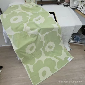 Khăn đi biển Cotton nguyên chất unikko Flower