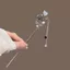 Mới Phong Cách Trung Quốc Mực Hoa Kẹp Tóc Nữ Cổ Phong Cách Bước Lắc Cá Tính Đầu Lưng Kẹp Tóc Niche Giọt Nước Tua Rua Phụ Kiện Tóc Hợp Thời Trang