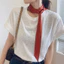 Khăn Lụa Sọc Nhỏ Nữ Phù Hợp Với Thời Trang Dễ Thương Mori Hairband Retro Trang Trí Đa Năng Khăn Trùm Đầu