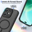 Ốp lưng Honor X8D Vỏ thu hút từ tính màu đen mờ cho ốp điện thoại Honor X8D
