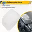 Dành cho bảo vệ màn hình tương thích Intuvia-Ốp bảo vệ trong suốt cho phụ kiện hiển thị xe đạp điện tử