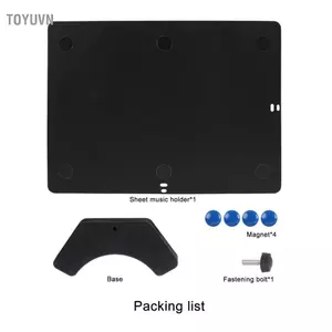 Toyuvn Toyuvn Đế Nhạc Từ Trang Kẹp Giấy PVC Silicone Bảo Vệ Di Động Giá Đỡ Cho Sừng Nhỏ Clarinet Oboe Tờ